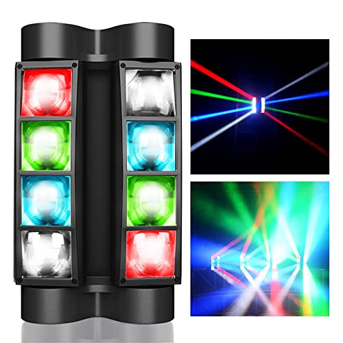 【新品】ミニスパイダーライト DMX512対応 音同期 RGBW ステージ照明 新品】ミニスパイダーライト DMX512対応 音同期 RGBW ステージ